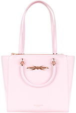 Ted Baker Preslie Patent Shopper, Baby Pink