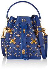 Sophie Hulme Embellished leather bucket bag