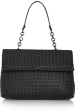 Bottega Veneta Olimpia intrecciato leather shoulder bag