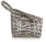 Maison Martin Margiela Elaphe wristlet clutch