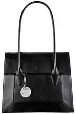 Radley Border Large Leather Tote Bag Black