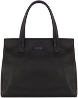 Karen Millen Investment Leather Shoulder Bag Black