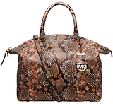 MICHAEL Michael Kors Riley Large Leather Satchel Bag Luggage