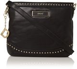 DKNY Gansvoort stud chain clutch, Black