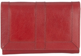 John Lewis Women Medium Flapover Purse, Red