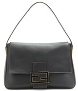 Fendi Big Mamma Leather Shoulder Bag