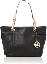 Michael Kors Jet set item tote, Black