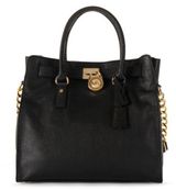 Michael by Michael Kors Hamilton large gold chain tote