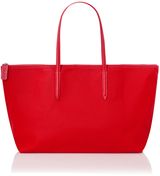 Lacoste Pique large tote, Pink