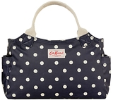 Cath Kidston Spot Print Day Handbag, Navy