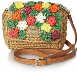 Dolce & Gabbana Kate raffia shoulder bag