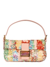 Fendi Baguette Embroidered Shoulder Bag