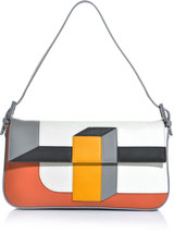 Fendi BAGS BAGUETTE IN MULTICOLOUR B Grey Multi