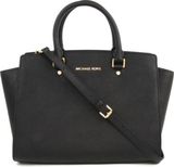 Michael Kors Selma large top-zip satchel