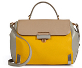 MARC BY MARC JACOBS Leather Sheltered Island Top Handle in Wheat Multi