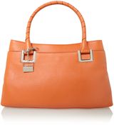DKNY Crosby orange tote bag, Orange