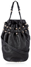 Alexander Wang Diego Rose Gold Stud Bucket Bag